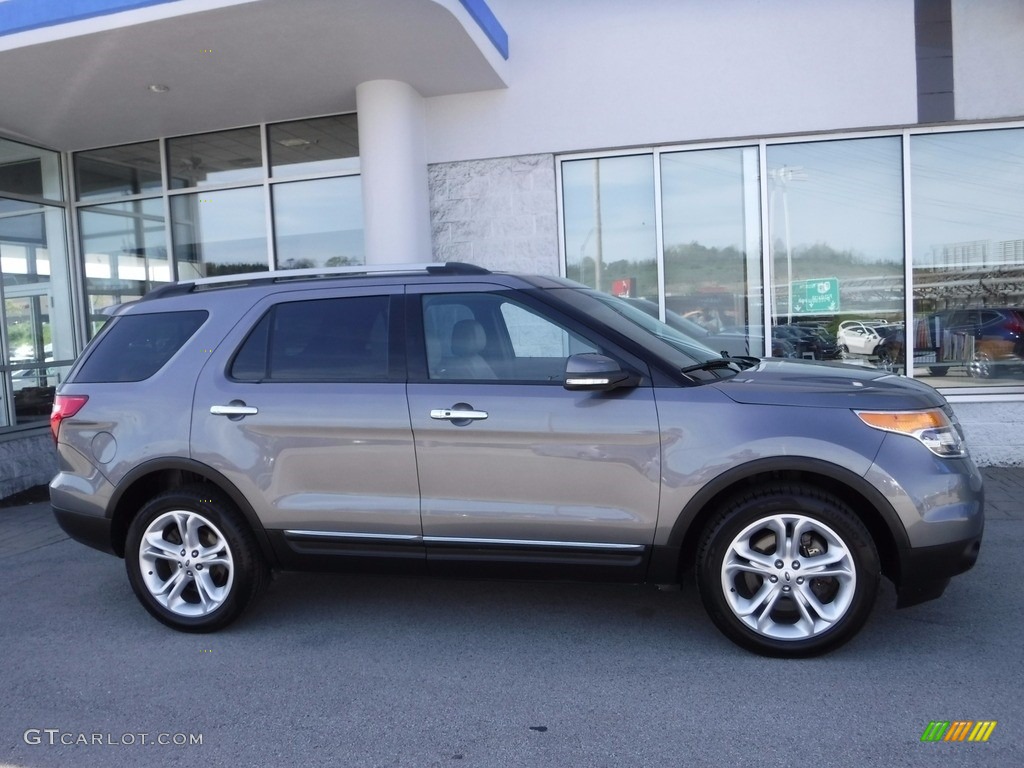 2014 Explorer Limited 4WD - Sterling Gray / Medium Light Stone photo #2