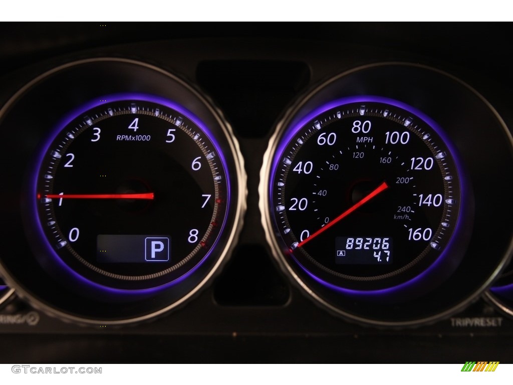2008 M 35x AWD Sedan - Liquid Platinum Metallic / Graphite photo #12