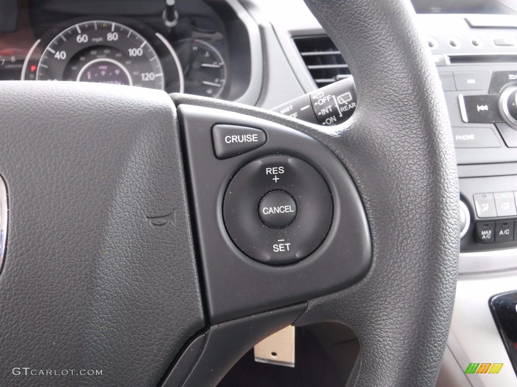 2013 CR-V LX AWD - Polished Metal Metallic / Gray photo #19