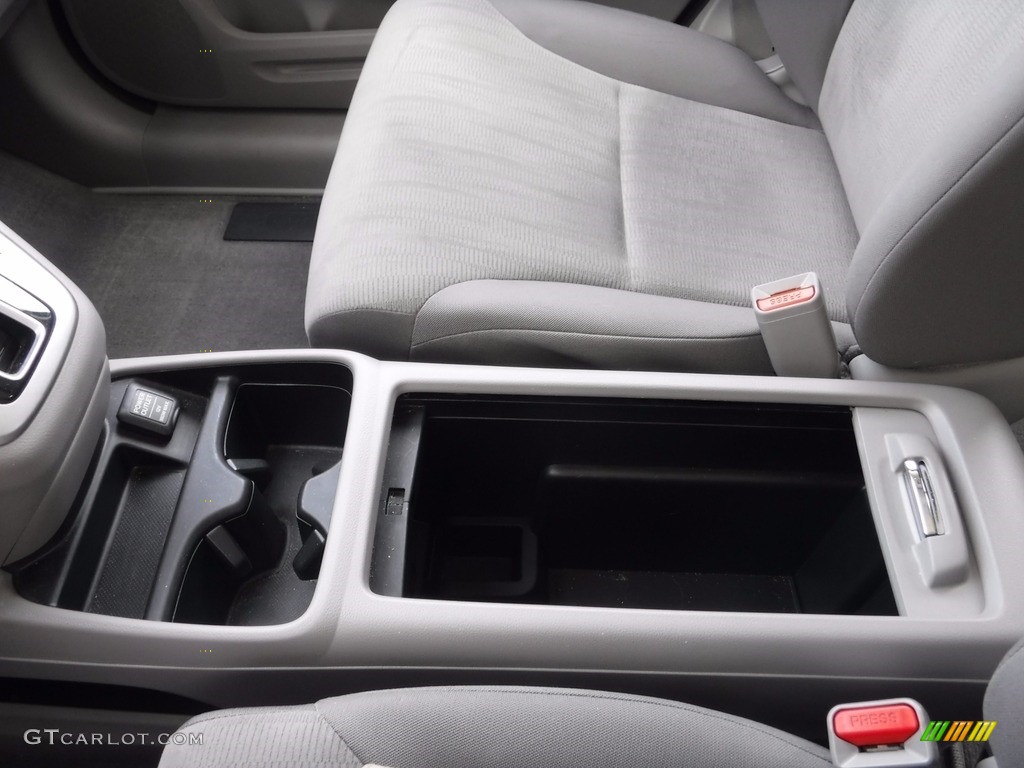 2013 CR-V LX AWD - Polished Metal Metallic / Gray photo #20