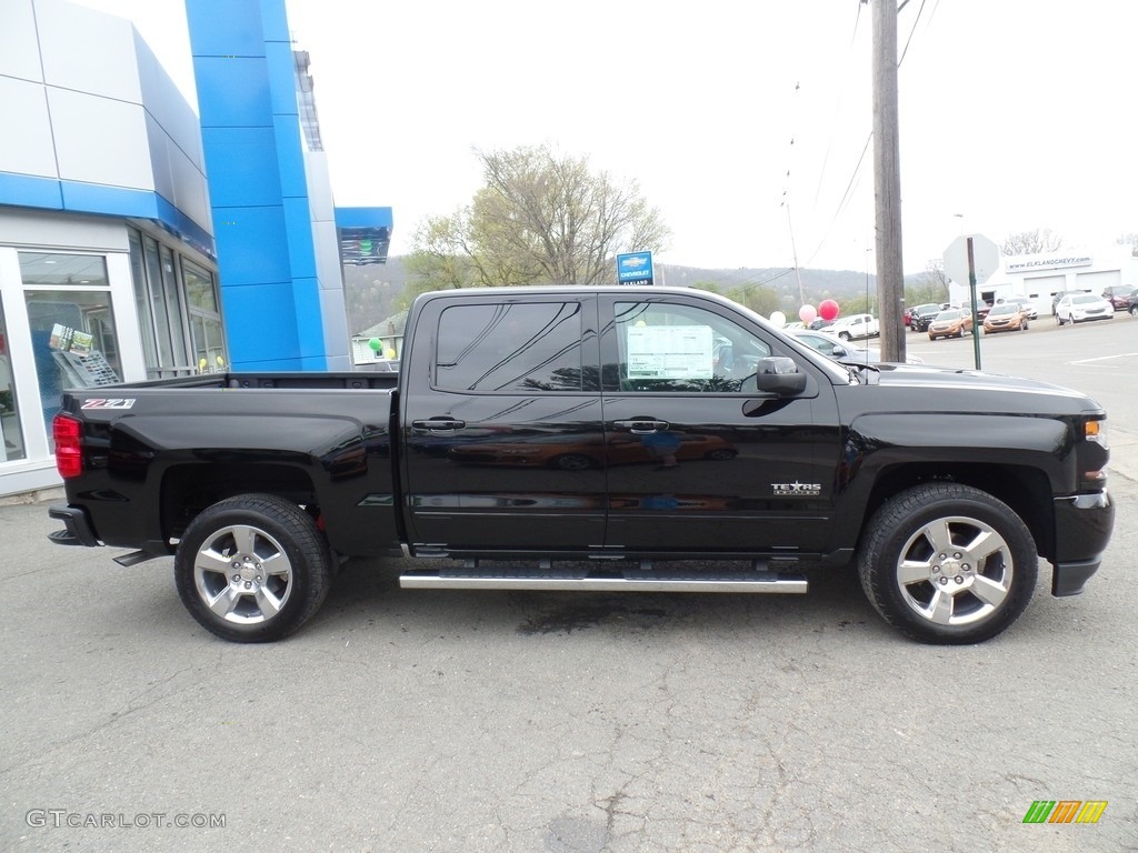 2017 Silverado 1500 LT Crew Cab 4x4 - Black / Jet Black photo #4