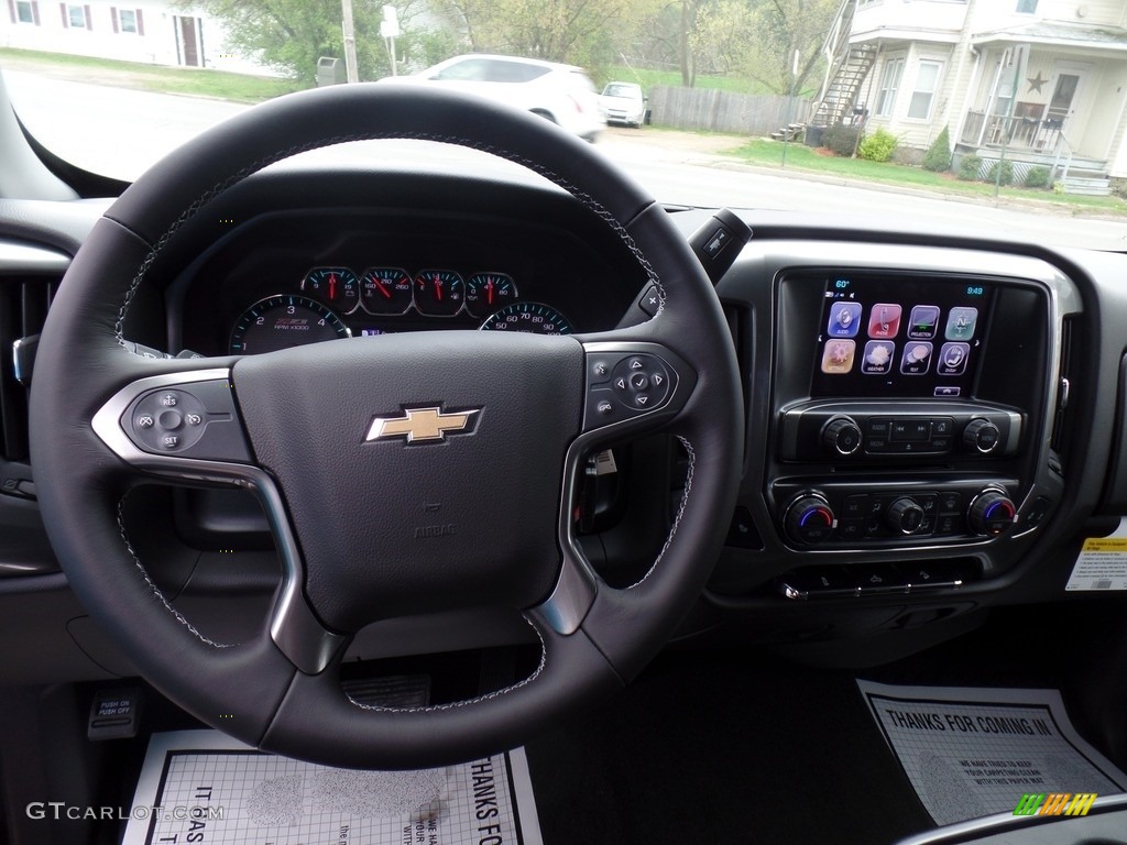 2017 Silverado 1500 LT Crew Cab 4x4 - Black / Jet Black photo #21