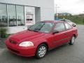 Milano Red - Civic DX Coupe Photo No. 2