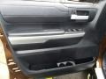 Black 2017 Toyota Tundra Limited CrewMax 4x4 Door Panel
