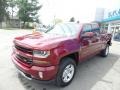 2017 Siren Red Tintcoat Chevrolet Silverado 1500 LT Double Cab 4x4  photo #1