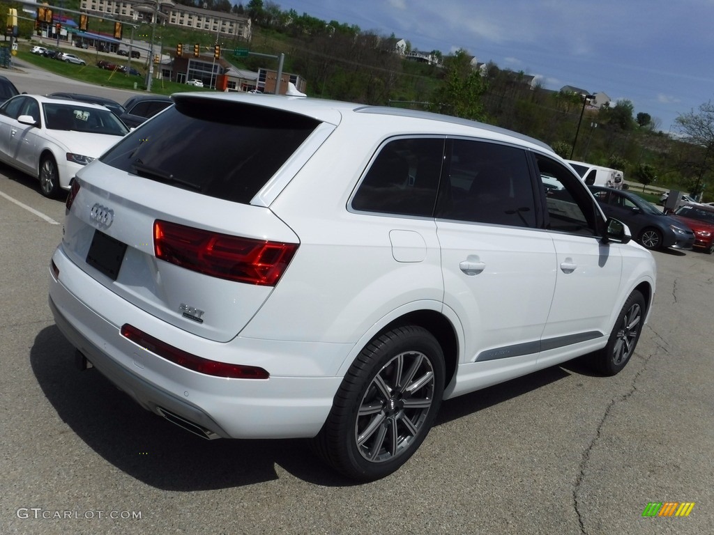 2017 Q7 3.0T quattro Premium Plus - Glacier White Metallic / Nougat Brown photo #11