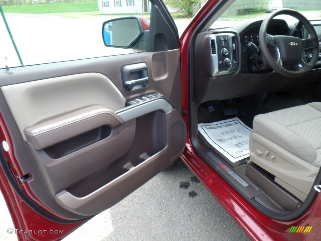 2017 Silverado 1500 LT Double Cab 4x4 - Siren Red Tintcoat / Cocoa/­Dune photo #12