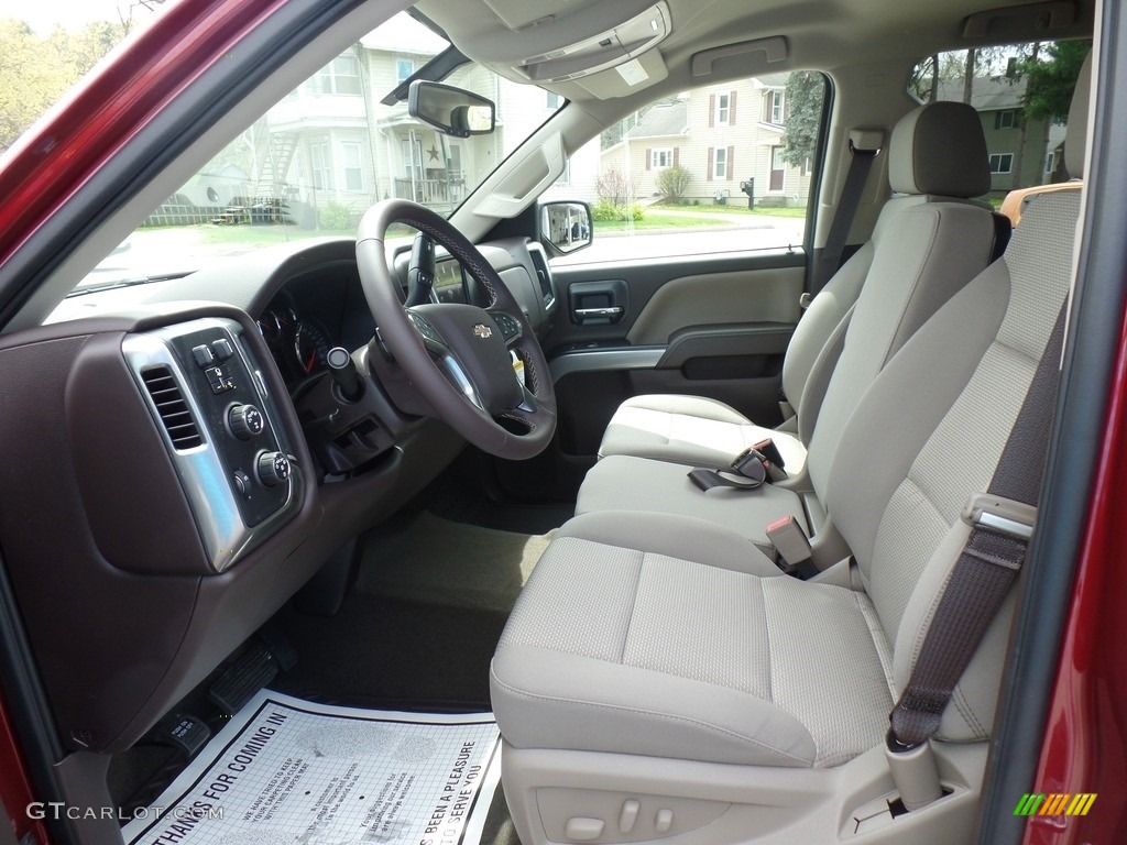 2017 Chevrolet Silverado 1500 LT Double Cab 4x4 Front Seat Photo #120143003