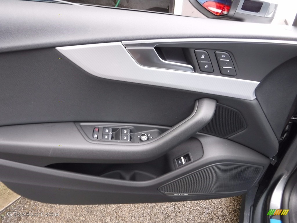 2018 Audi A5 Sportback Premium Plus quattro Black Door Panel Photo #120144383