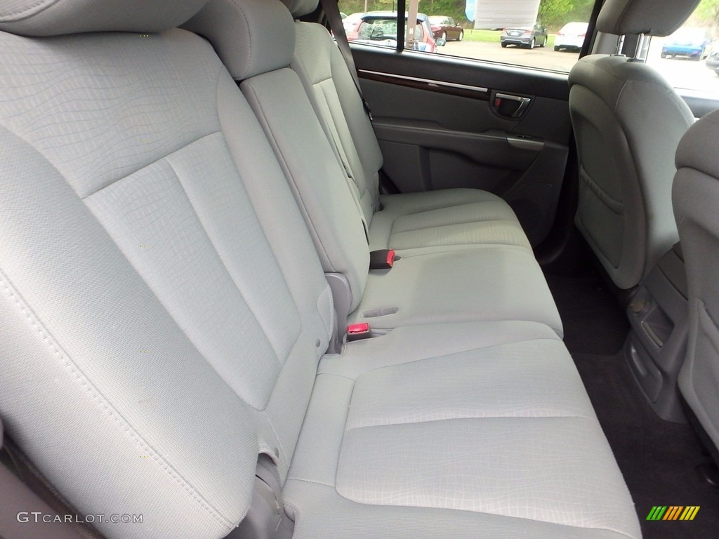2010 Santa Fe GLS 4WD - Pearl White / Gray photo #14