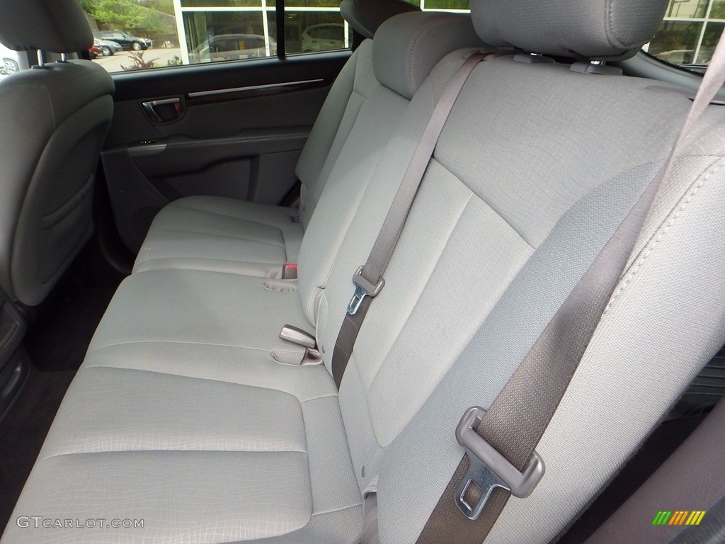 2010 Santa Fe GLS 4WD - Pearl White / Gray photo #17