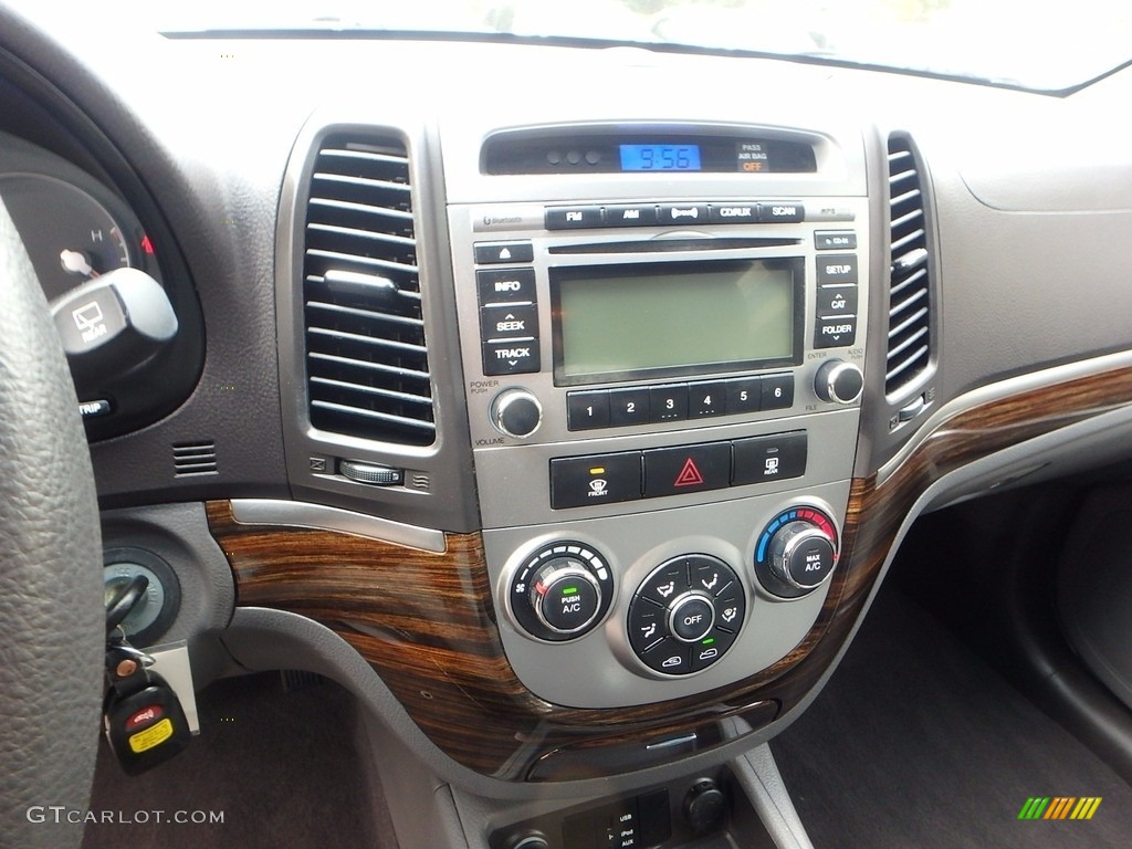 2010 Santa Fe GLS 4WD - Pearl White / Gray photo #23