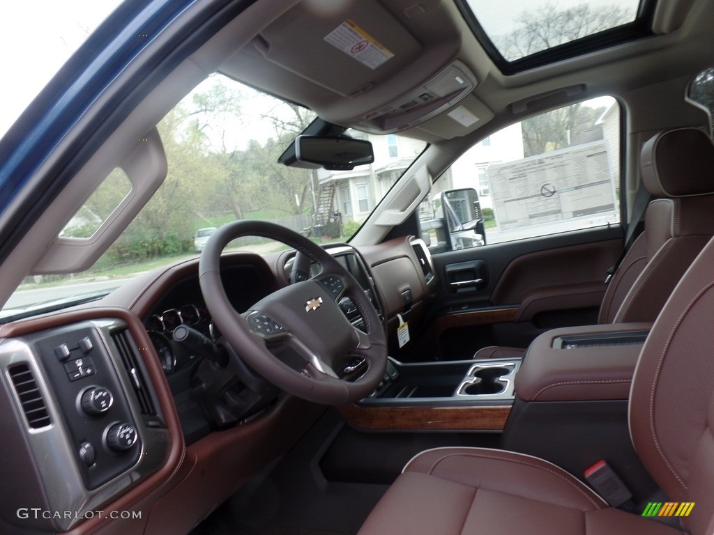 2017 Silverado 2500HD High Country Crew Cab 4x4 - Deep Ocean Blue Metallic / High Country Saddle photo #18