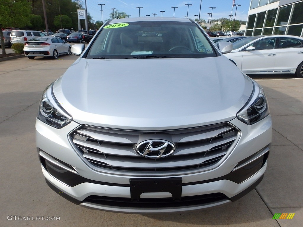 2017 Santa Fe Sport AWD - Sparkling Silver / Gray photo #8