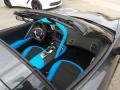 Tension Blue Two-Tone 2017 Chevrolet Corvette Grand Sport Coupe Interior Color