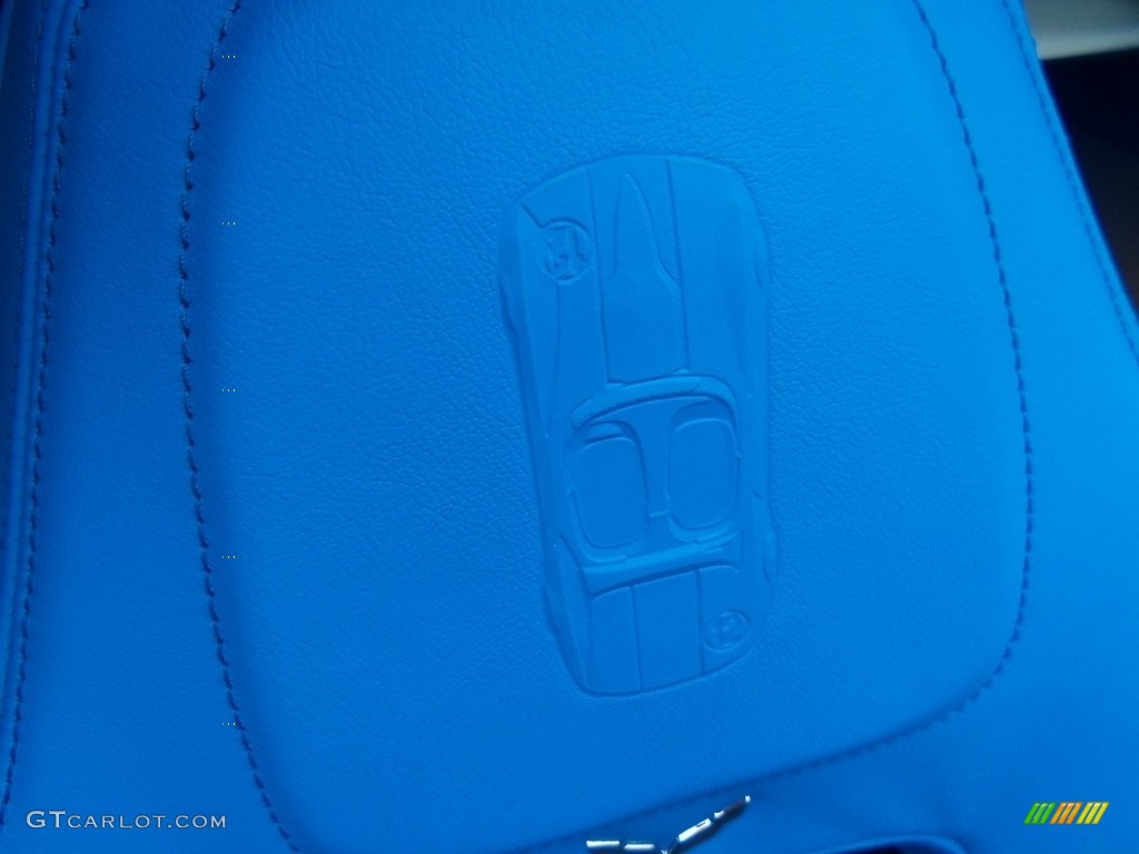 Tension Blue Two-Tone Interior 2017 Chevrolet Corvette Grand Sport Coupe Photo #120147188
