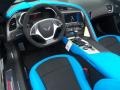 Tension Blue Two-Tone Interior Photo for 2017 Chevrolet Corvette #120147344