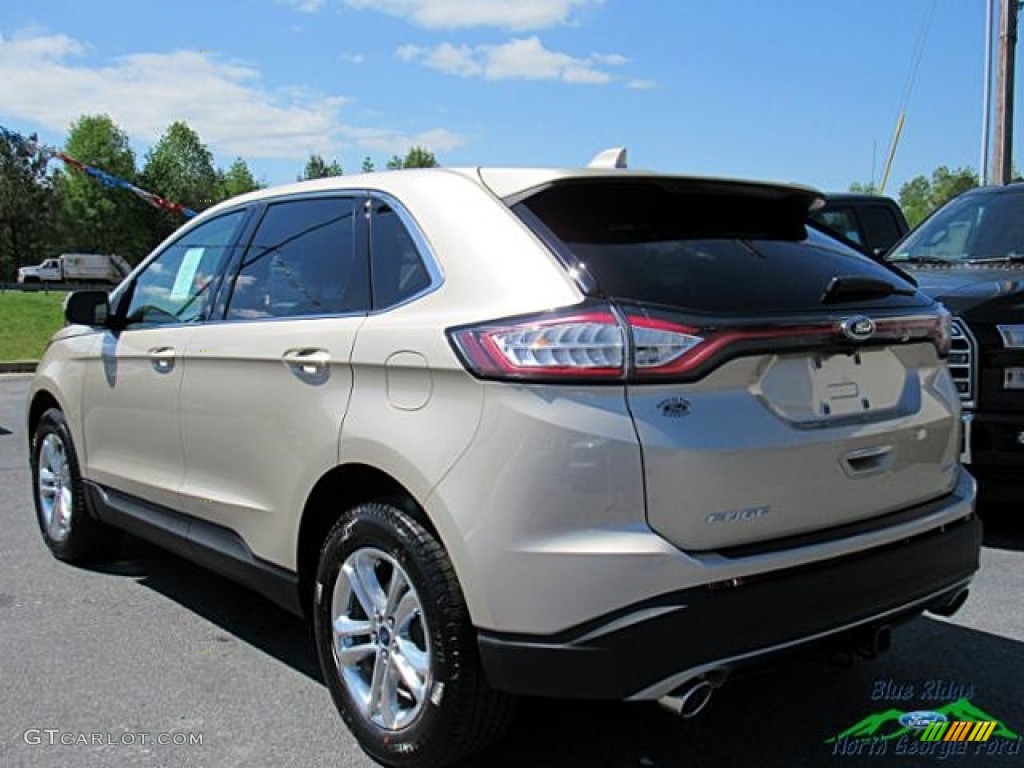 2017 Edge SEL - White Gold Metallic / Dune photo #3