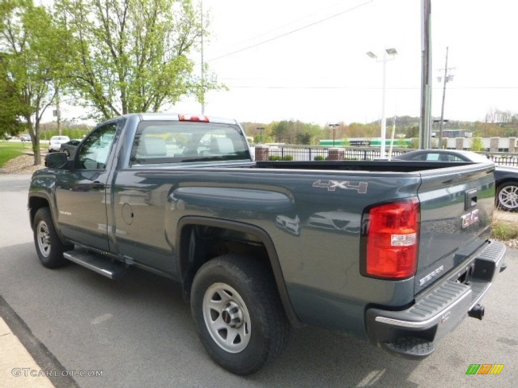 2014 Sierra 1500 Regular Cab 4x4 - Cobalt Blue Metallic / Jet Black/Dark Ash photo #11