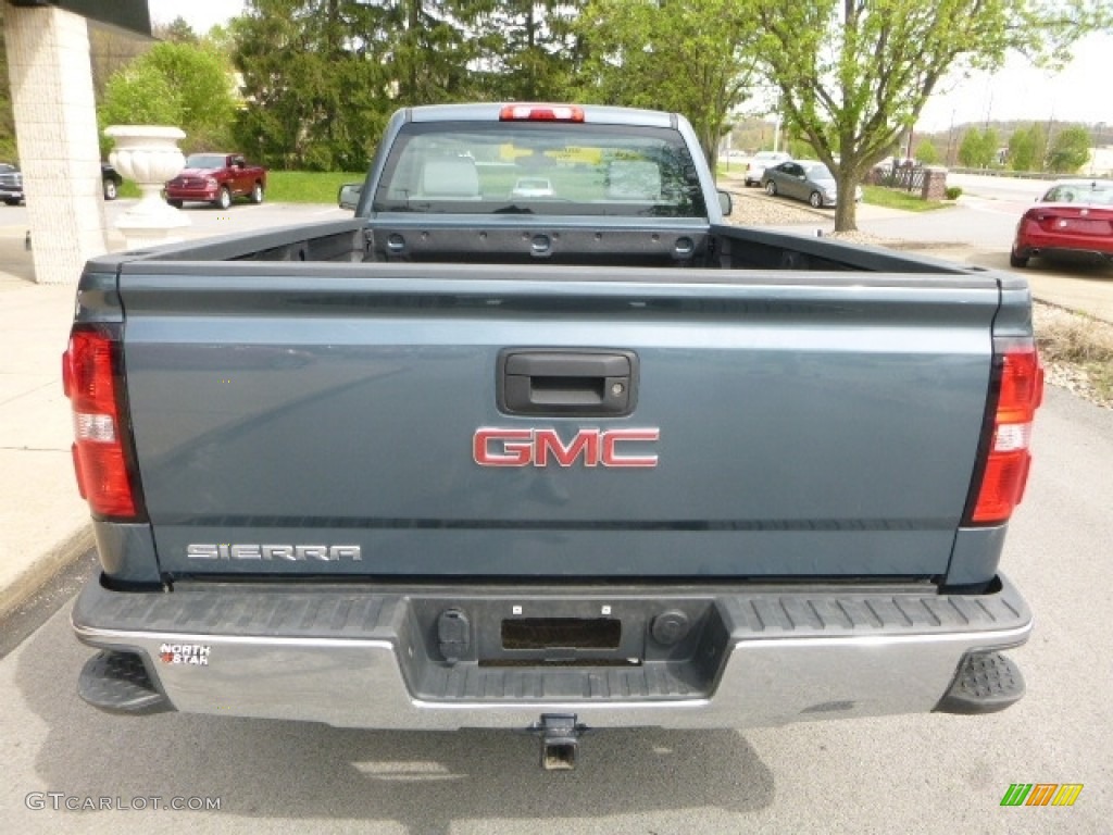 2014 Sierra 1500 Regular Cab 4x4 - Cobalt Blue Metallic / Jet Black/Dark Ash photo #12