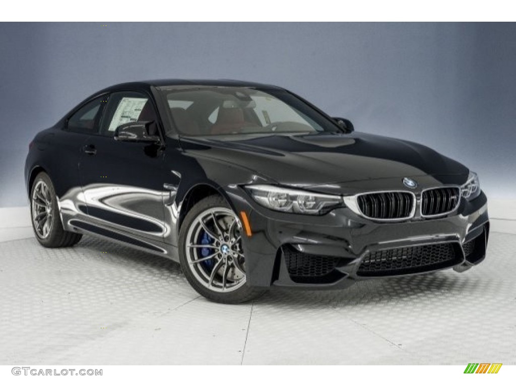Black Sapphire Metallic 2018 BMW M4 Coupe Exterior Photo #120148754