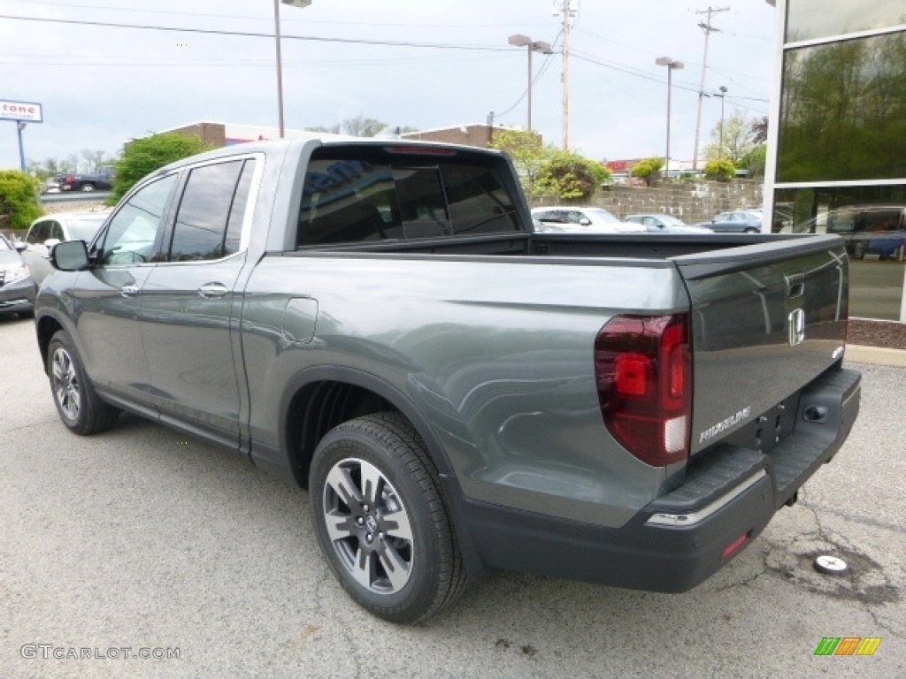 2017 Ridgeline RTL-E AWD - Forest Mist Metallic / Gray photo #2