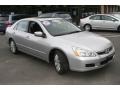 2006 Alabaster Silver Metallic Honda Accord EX-L V6 Sedan  photo #3