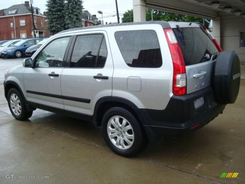 2006 CR-V EX - Alabaster Silver Metallic / Black photo #2