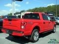 2017 Race Red Ford F150 XL SuperCrew 4x4  photo #5