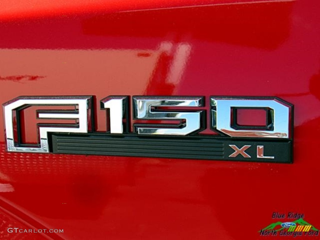 2017 F150 XL SuperCrew 4x4 - Race Red / Black photo #34