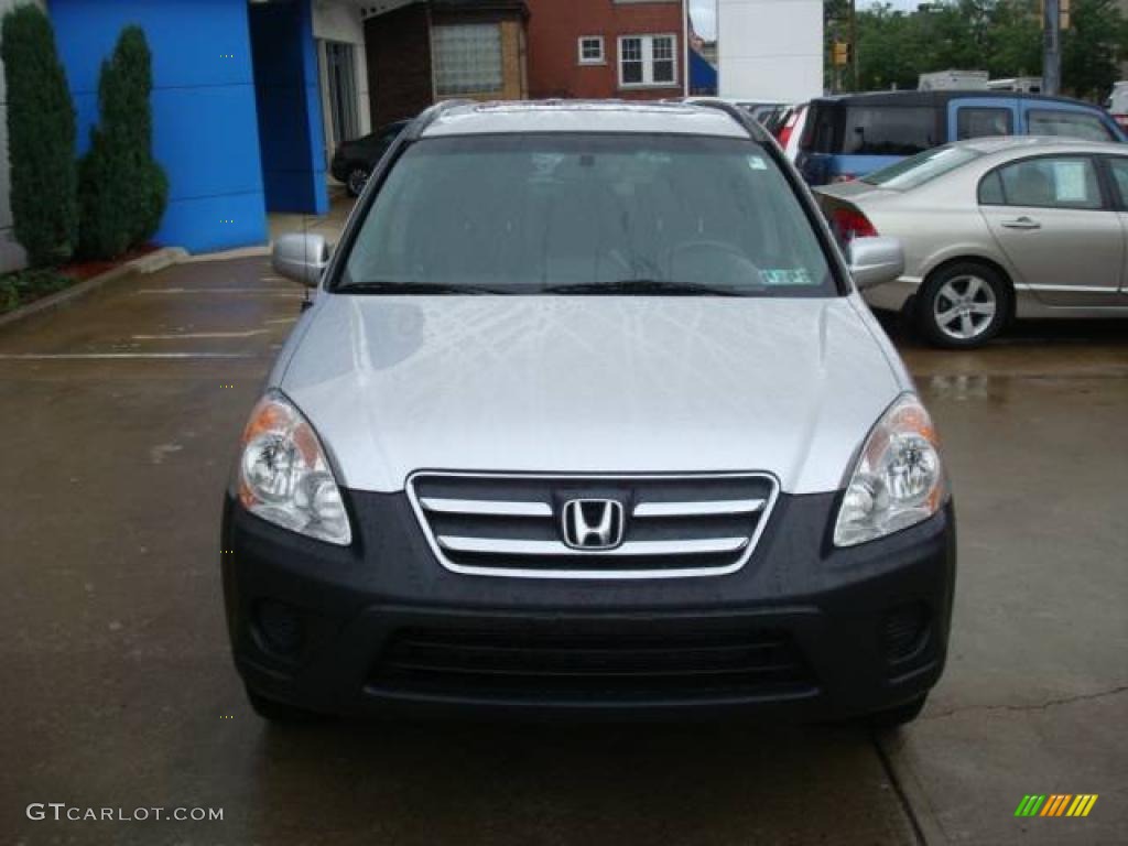 2006 CR-V EX - Alabaster Silver Metallic / Black photo #7