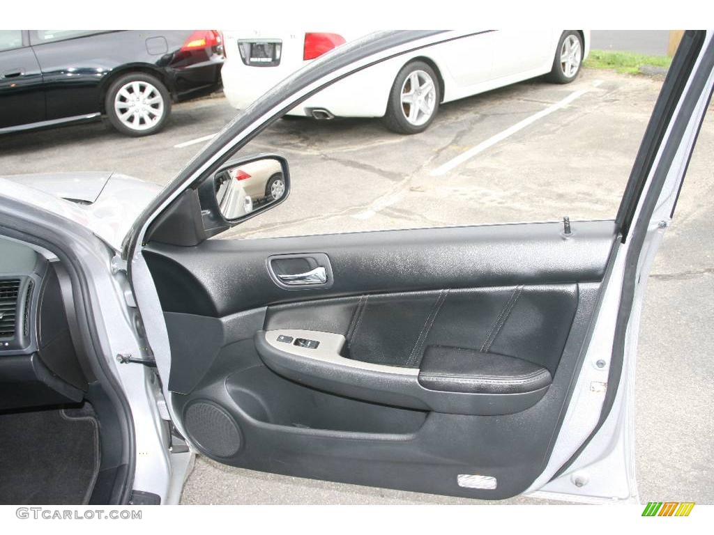 2006 Accord EX-L V6 Sedan - Alabaster Silver Metallic / Black photo #15