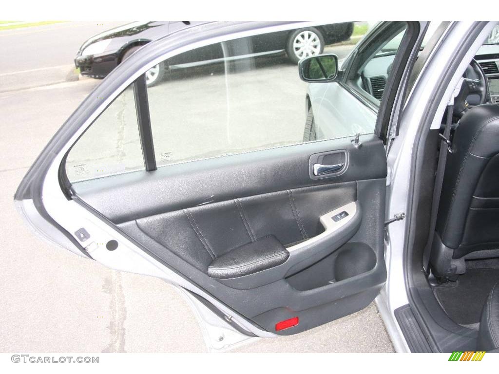 2006 Accord EX-L V6 Sedan - Alabaster Silver Metallic / Black photo #17