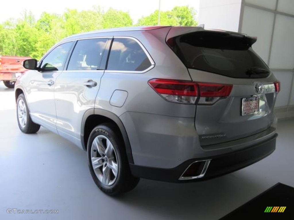 2017 Highlander Limited - Celestial Silver Metallic / Black photo #23