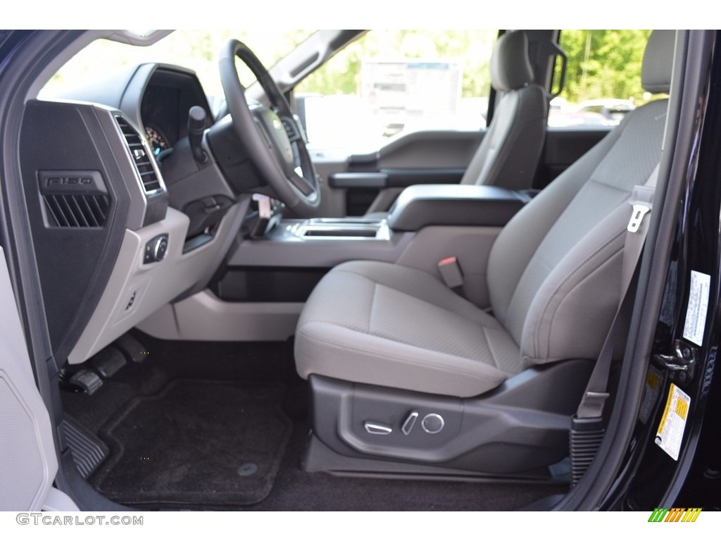 2017 F150 XLT SuperCrew 4x4 - Shadow Black / Earth Gray photo #6