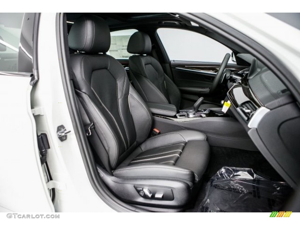 2017 5 Series 530i Sedan - Alpine White / Black photo #2