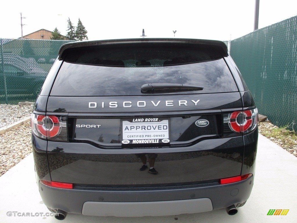 2016 Discovery Sport SE 4WD - Santorini Black Metallic / Ebony photo #9