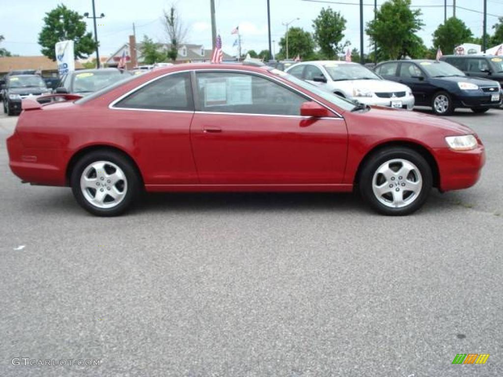 1998 Accord EX V6 Coupe - San Marino Red / Ivory photo #7