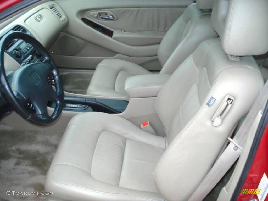 1998 Accord EX V6 Coupe - San Marino Red / Ivory photo #10