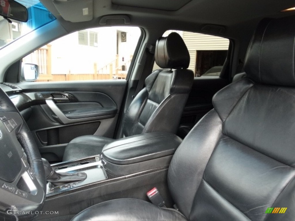 2007 MDX Technology - Nimbus Gray Metallic / Ebony photo #10