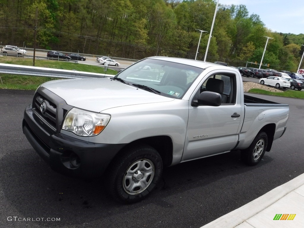 2009 Tacoma Regular Cab - Silver Streak Mica / Graphite Gray photo #4