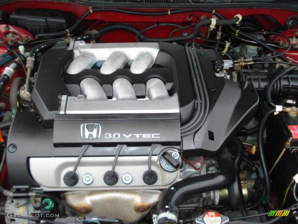1998 Accord EX V6 Coupe - San Marino Red / Ivory photo #21