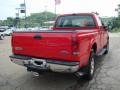 2006 Red Clearcoat Ford F250 Super Duty XLT SuperCab 4x4  photo #4
