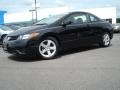 2008 Nighthawk Black Pearl Honda Civic EX-L Coupe  photo #2