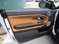 Ebony/Vintage Tan 2017 Land Rover Range Rover Evoque Convertible HSE Dynamic Door Panel