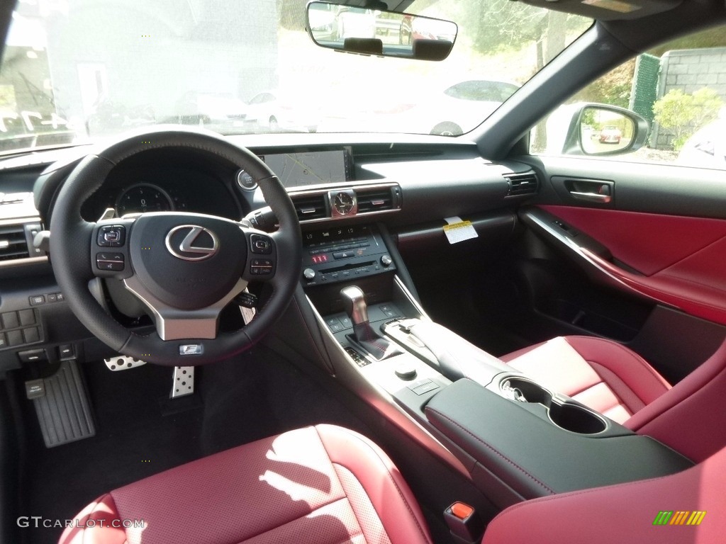 Rioja Red Interior 2017 Lexus IS 350 F Sport AWD Photo #120159200