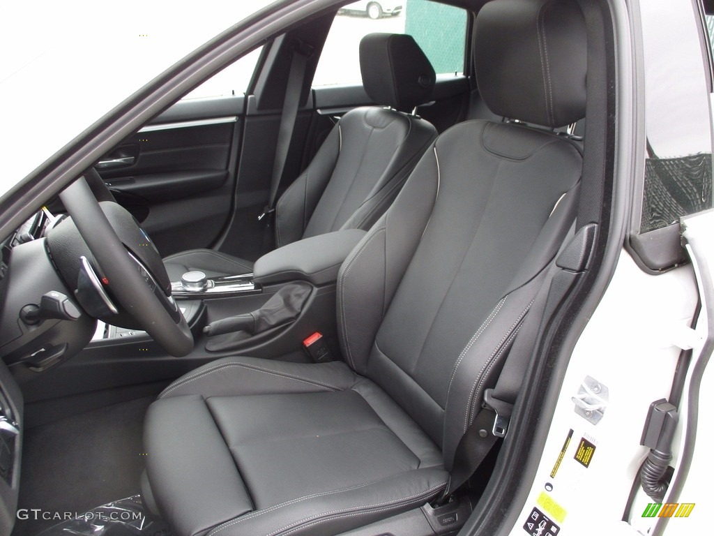 Black Interior 2018 BMW 4 Series 430i xDrive Gran Coupe Photo #120160115