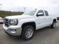 2017 Summit White GMC Sierra 1500 SLE Double Cab 4WD  photo #1