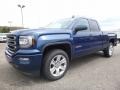 Stone Blue Metallic 2017 GMC Sierra 1500 SLE Double Cab 4WD