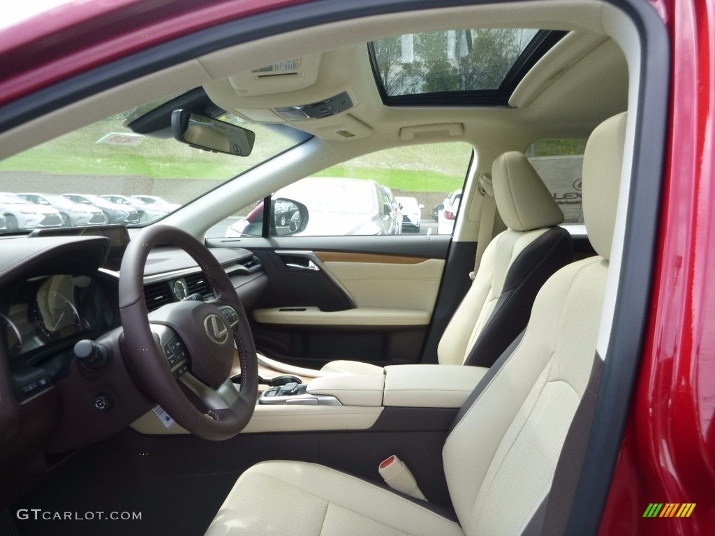 2017 RX 350 AWD - Matador Red Mica / Parchment photo #7